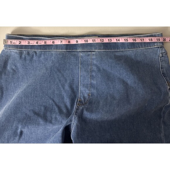 Soft Surroundings Pull On Elastic Waist Jeans Women's Size 1X (READ DESCRIPTION) - Picture 9 of 12
